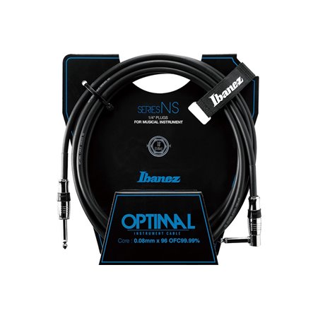 Кабель інструментальний IBANEZ NS10L INSTRUMENT CABLE 3M ANGLED