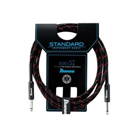 Кабель інструментальний IBANEZ SI10-BW NSTRUMENT CABLE 3M
