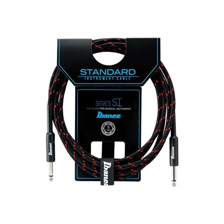 Кабель інструментальний IBANEZ SI10-BW NSTRUMENT CABLE 3M