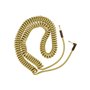 Кабель інструментальний FENDER CABLE DELUXE SERIES COIL 30' TWEED