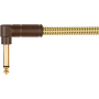 Кабель інструментальний FENDER CABLE DELUXE SERIES COIL 30' TWEED