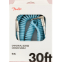 Кабель інструментальний FENDER CABLE ORIGINAL SERIES 30' COIL DAPHNE BLUE