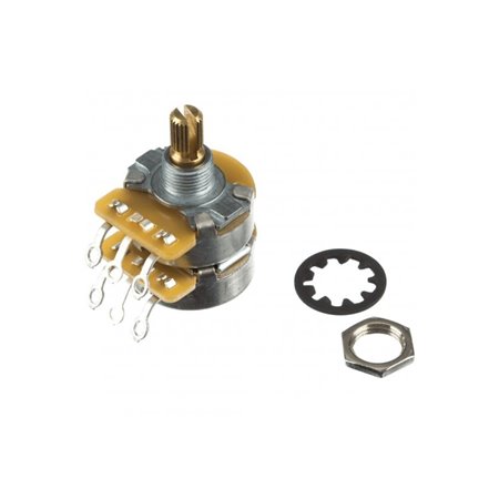 Потенціометр FENDER DUAL 500K/250K SPLIT SHAFT POTENTIOMETER
