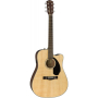 Гітара електроакустична FENDER CD-60SCE WN NATURAL