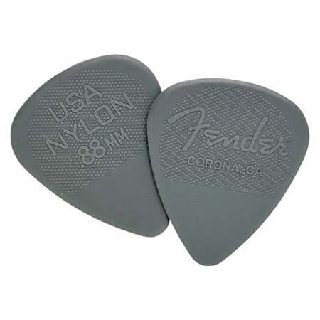 Набір медіаторів FENDER 351 SHAPE NYLON PICKS 0.88 12 PACK DARK GRAY