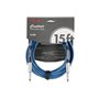 Кабель інструментальний FENDER CABLE CONTOUR SERIES 15' LAKE PLACID BLUE