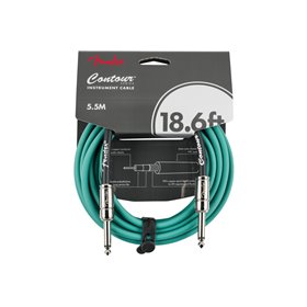 Кабель інструментальний FENDER CABLE CONTOUR SERIES 18.6' SHERWOOD GREEN