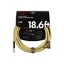 Кабель інструментальний FENDER CABLE DELUXE SERIES 18.6' ANGLED TWEED