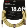 Кабель інструментальний FENDER CABLE DELUXE SERIES 18.6' ANGLED TWEED