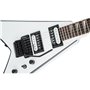 Електрогітара JACKSON JS SERIES KING V JS32 WHITE WITH BLACK BEVELS