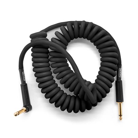 Кабель MXR Coil Cable Black Right/Straight (4.5m)