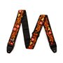 Ремінь гітарний DUNLOP JIMI HENDRIX BLACKLIGHT MONTEREY ORANGE STRAP