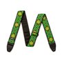 Ремінь гітарний DUNLOP JIMI HENDRIX BLACKLIGHT FILLMORE GREEN STRAP