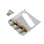 Бридж FENDER 3-SADDLE AMERICAN VINTAGE TELECASTER BRIDGE ASSEMBLY CHROME