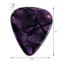 Медіатор FENDER 351 PICKS PURPLE MOTO HEAVY
