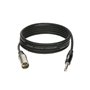 Кабель мікрофонний KLOTZ GREYHOUND ANALOG AUDIO CABLE BALANCED WITH MALE XLR TO BALANCED JACK 6 M