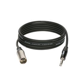 Кабель мікрофонний KLOTZ GREYHOUND ANALOG AUDIO CABLE BALANCED WITH MALE XLR TO BALANCED JACK 6 M