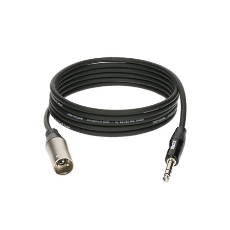 Кабель мікрофонний KLOTZ GREYHOUND ANALOG AUDIO CABLE BALANCED WITH MALE XLR TO BALANCED JACK 6 M