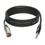 Кабель мікрофонний KLOTZ GRG1M GREYHOUND MICROPHONE CABLE MALE XLR BALANCED JACK 3 M