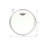 Пластик для барабана REMO AMBASSADOR 10" CLEAR