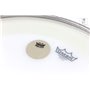 Пластик для барабана REMO Bass, POWERSTROKE 4, Coated, 22" Diameter, With Impact Patch