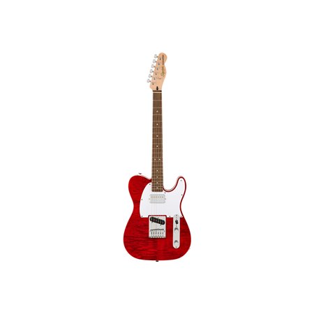 Електрогітара SQUIER AFFINITY SERIES TELECASTER FLAME MAPLE TOP CRIMSON RED TRANSPARENT