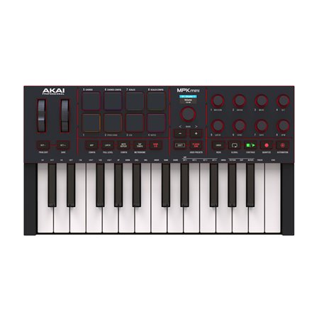 MIDI клавіатура AKAI MPK mini 4 Black