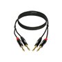 Кабель комутаційний KLOTZ KT-JJ300 MINILINK PRO STEREO TWIN CABLE 3 M