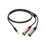Кабель комутаційний KLOTZ KY9-180 MINILINK PRO Y-CABLE 1.8 M BLACK