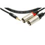 Кабель комутаційний KLOTZ KY9-180 MINILINK PRO Y-CABLE 1.8 M BLACK