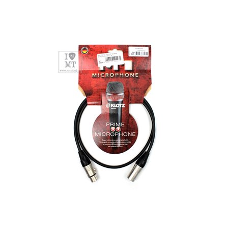 Кабель мікрофонний KLOTZ M1 PRIME MICROPHONE CABLE 1 M