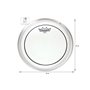 Пластик для барабана REMO PINSTRIPE 10 CLEAR