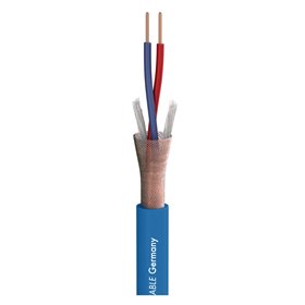 Sommer Cable 200-0002 Microphone Cable Stage 22 Highflex 2 x 0,22 mm² PVC Ø 6,40 mm blue