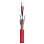 Sommer Cable 200-0003 Microphone Cable Stage 22 Highflex 2 x 0,22 mm² PVC Ø 6,40 mm red