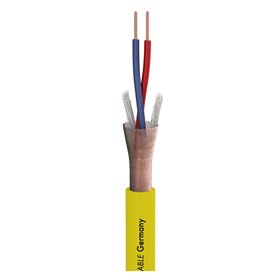 Sommer Cable 200-0007 Microphone Cable Stage 22 Highflex 2 x 0,22 mm² PVC Ø 6,40 mm yellow
