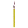 Sommer Cable 200-0007 Microphone Cable Stage 22 Highflex 2 x 0,22 mm² PVC Ø 6,40 mm yellow
