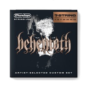 Струни для гітари DUNLOP BEHEMOTH ARTIST-SELECTED CUSTOM GUITAR STRINGS 11-62 | 7-STRING