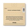Струни для гітари DUNLOP DUQ201 UKULELE SOPRANO STUDENT