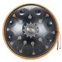 Глюкофон FZONE HP22I10N-Mandala Black - Handpan Drum 22"