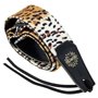 Ремінь гітарний DIMARZIO Cheetah Guitar Strap with Leather Ends