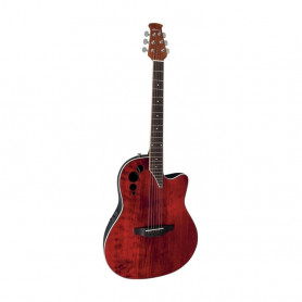 OV513225 Ел. ак. гіт. Applause AE44II-RR Mid Cutaway Ruby Red - G-OV513225 OVATION фото - Muzbox