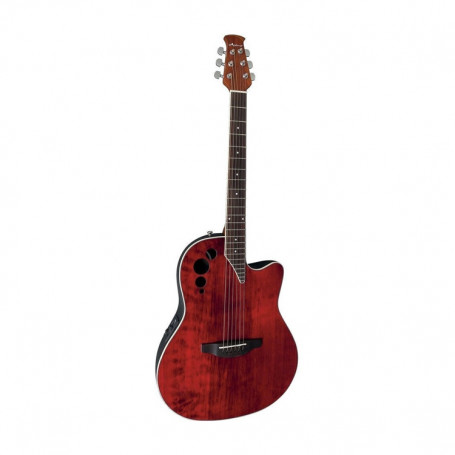 OV513225 Ел. ак. гіт. Applause AE44II-RR Mid Cutaway Ruby Red - G-OV513225 OVATION фото - Muzbox