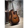 Електро-акустична гітара CORT Core-DC Mahogany (Open Pore Black Burst) J-39769 CORT фото - Muzbox