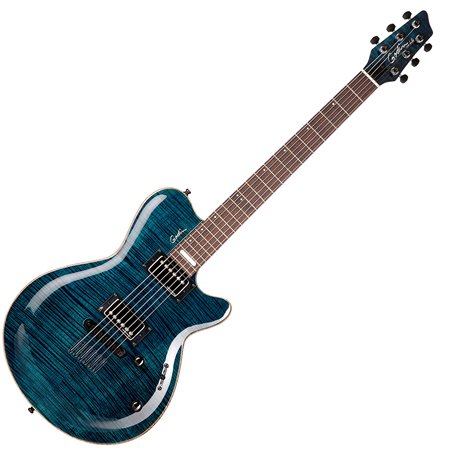 GODIN 021178 - LG SIGNATURE Trans Blue Flame AAA (Made in Canada) - Електрична гітара
