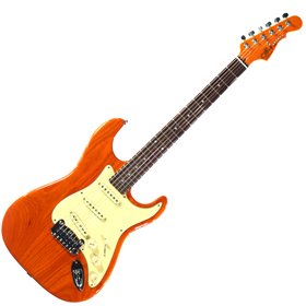 G&ampL LEGACY (Clear Orange, rosewood, 3-ply Vintage Cream). №CLF51040. Made in USA - Електрична гітара