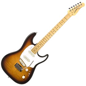 GODIN 033225 - Progression Vintage Burst Flame MN with Bag (Made in Canada) - Електрична гітара