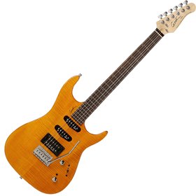 GODIN 030842 - VELOCITY H.D.R. Amber Flame RN (Made in Canada) - Електрична гітара