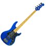 G&ampL SB2 FOUR STRINGS (Electric Blue, maple, mirror) №CLF51087. Made in USA - Чотириструнна бас-гітара