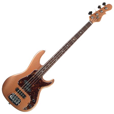 G&ampL SB2 FOUR STRINGS (Spanish Copper Metallic, rosewood, 3-ply Tortoise) №CLF51060. Made in USA - Чотириструнна бас-гітара