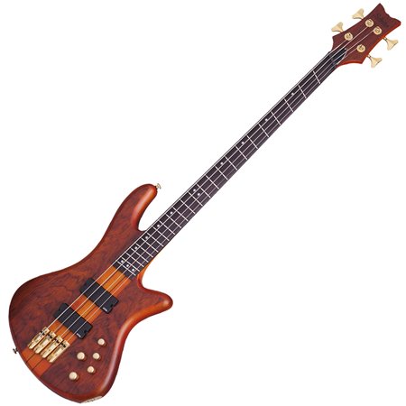 SCHECTER STILETTO STUDIO-4 FF HSN - чотириструнна бас-гітара, віяльні лади